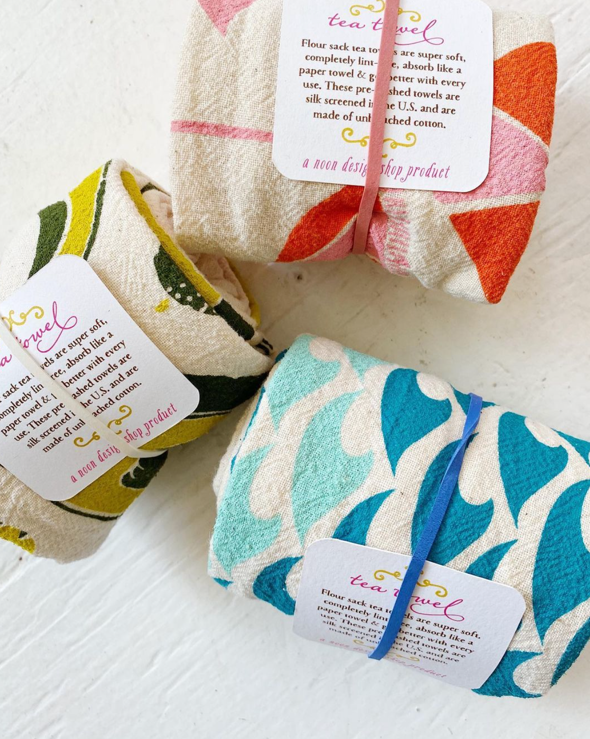 Nautical Knots Tea Towel