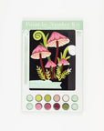 Bleeding Fairy Helmet Mushrooms Paint-by-Number Kit