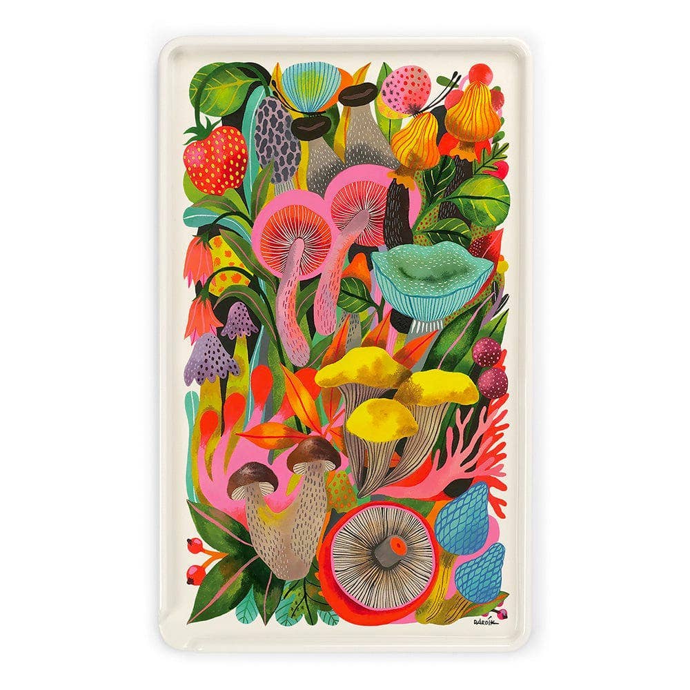 Mushroom Art Tray