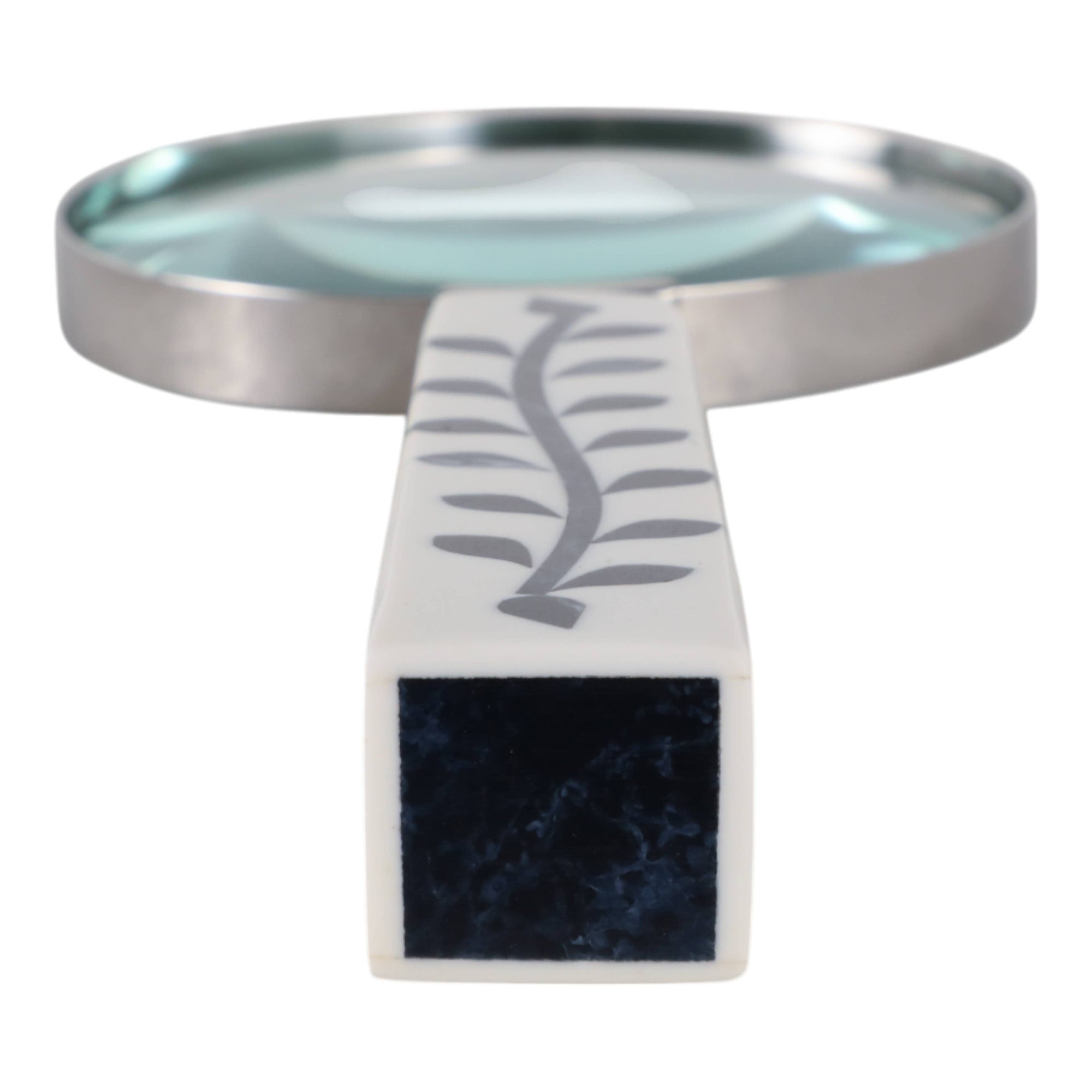 White Resin Vines Magnifying, 10 in.