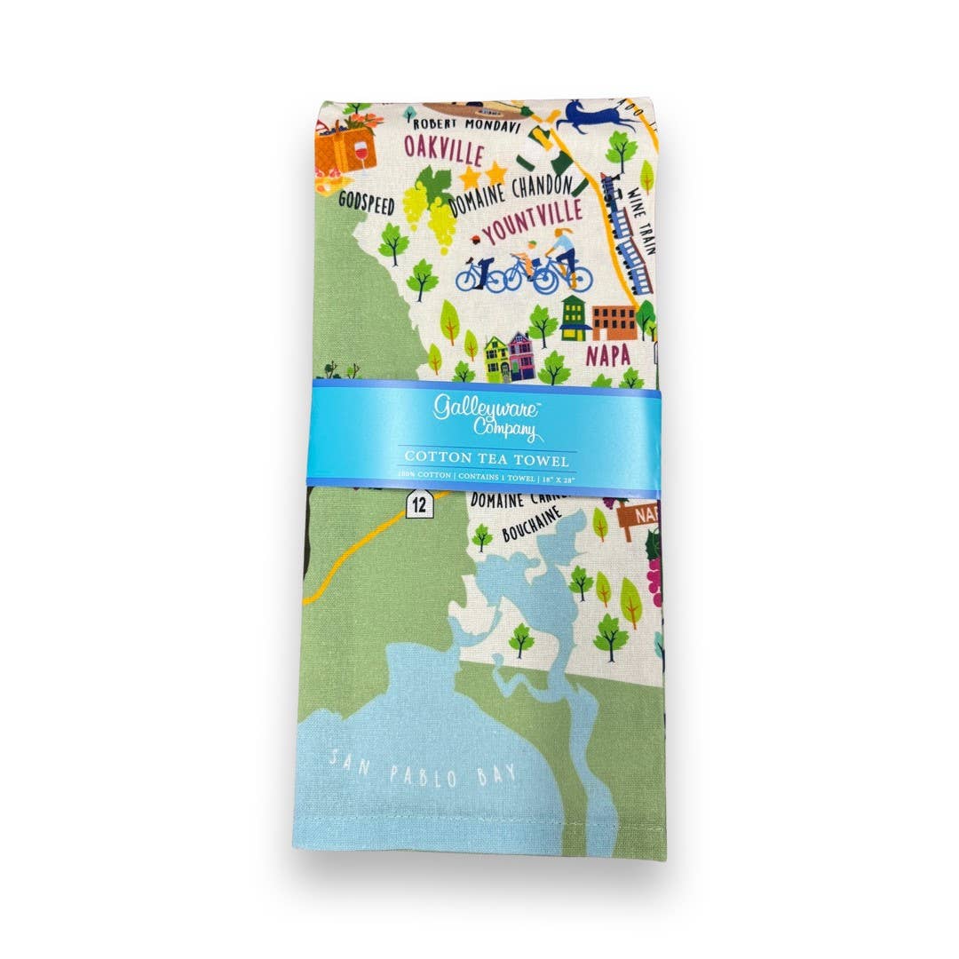 Napa Valley Tea Towel