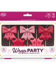 WRAP PARTY Bow Candles, Set of 5