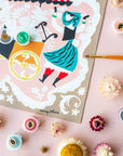 Disney Artist Mary Blair's Petal Peddler Paint-by-Number Kit