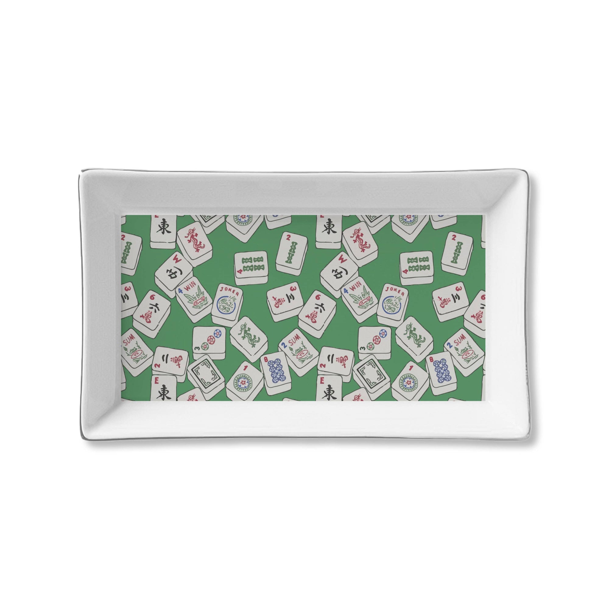 Ceramic Tray - Mahjong
