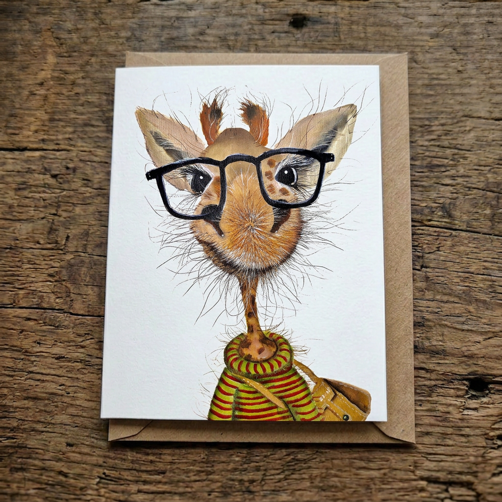 Specstacular Jurga Ryan Greeting Card
