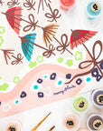 Disney Artist Mary Blair's Parasols Paint-by-Number Kit