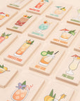 Wooden Tiki Drink Cards