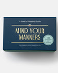 Mind Your Manners: A Game of Etiquette Trivia