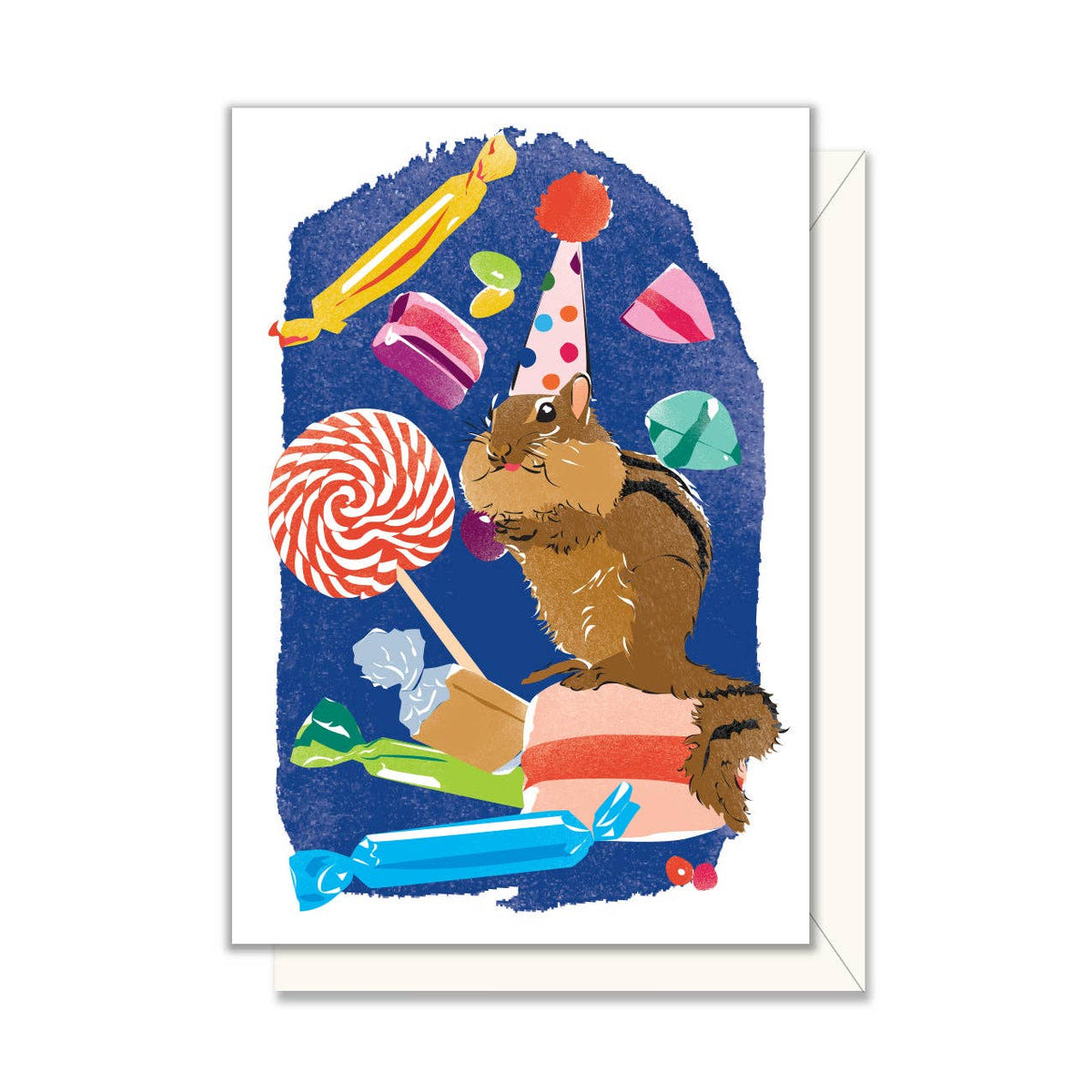 Chipmunk &amp; Candy Enclosure Card