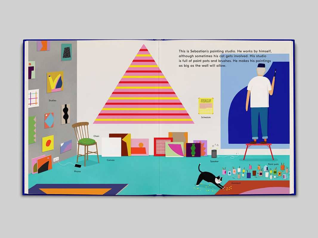 Making a Great Exhibition (Books for Kids, Art for Kids, Art Book) by Doro Globus: Hardcover; 40 pages / English