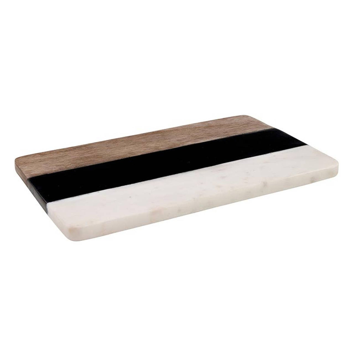 Striped Marble + Wood Board: Material