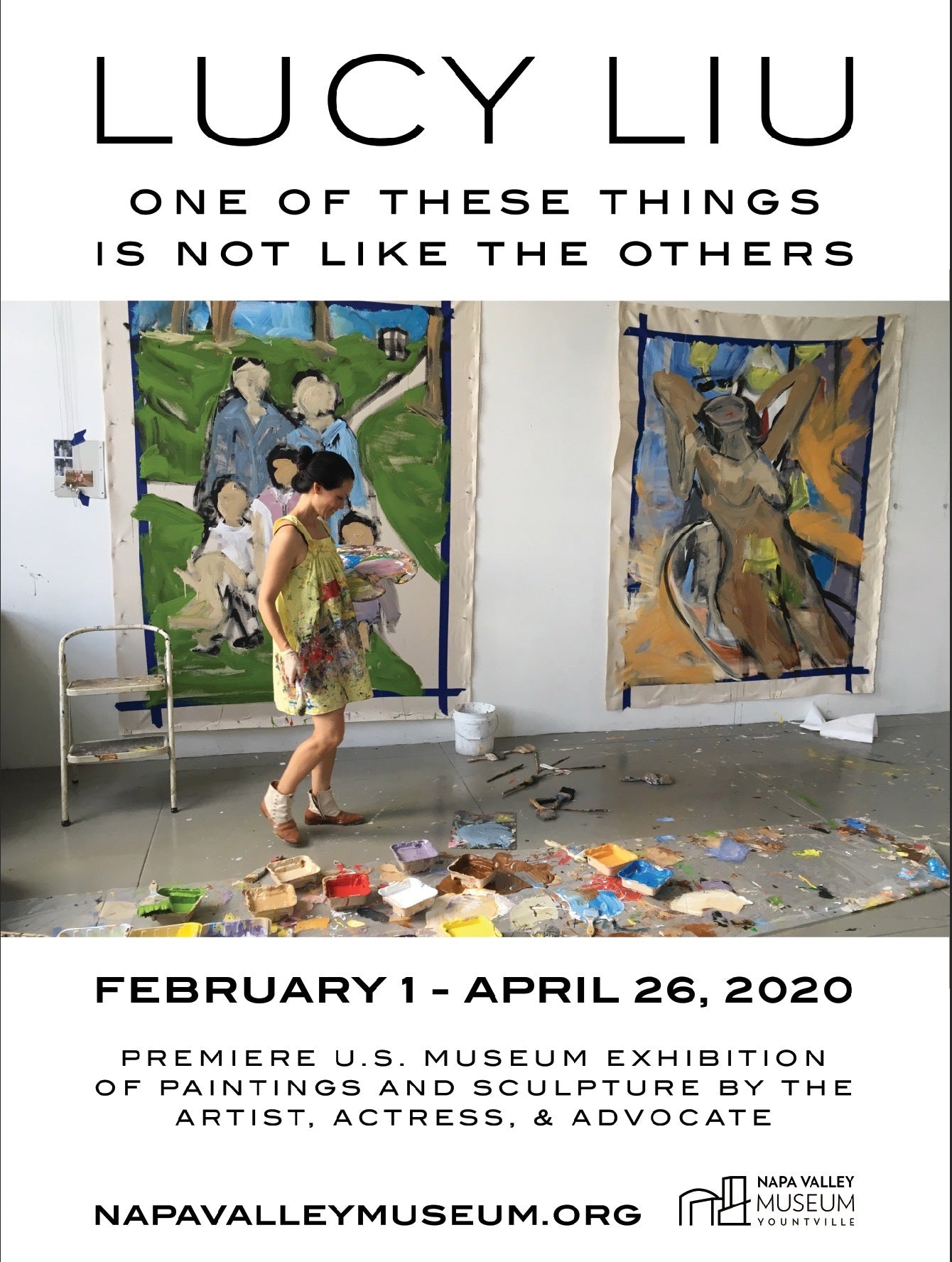Lucy Liu Exhibition Poster