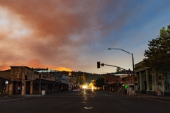 Calistoga during the Glass Fire. October, 2020.