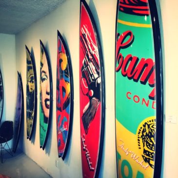 Surfboard Artist Tim Bessell